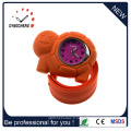 Chaussure de silicone promotionnelle Lady Kids Slap Japan Movt en acier inoxydable arrière montre (DC-531)